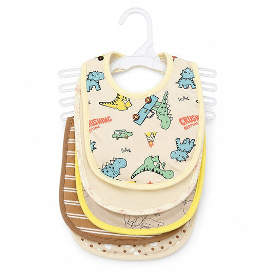 Pack of 5 Infant Bibs - Skin - Cars