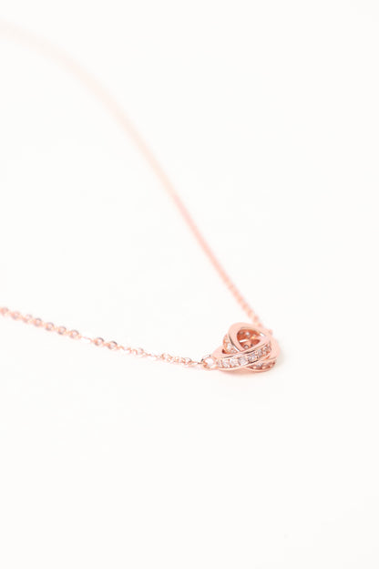 Flavia Necklace - Rose Gold