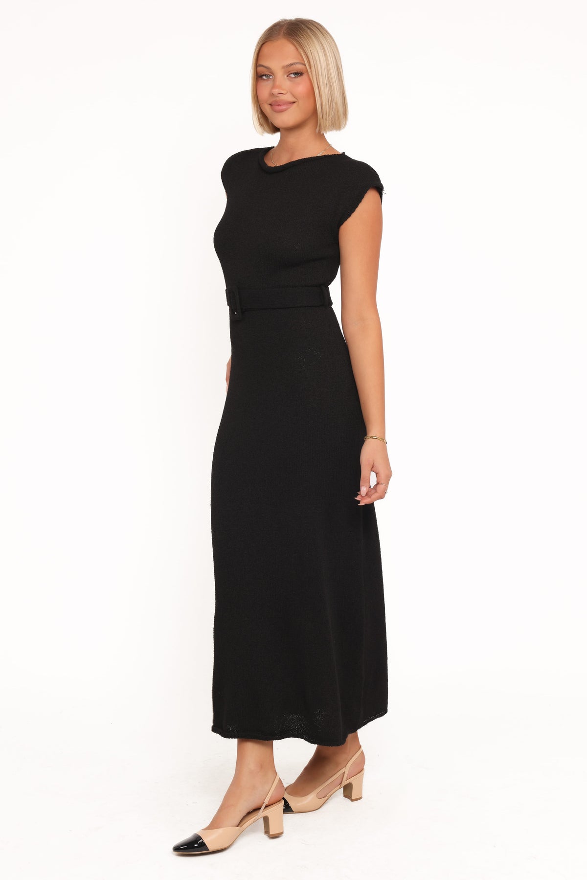 Alberta Midi Dress - Black