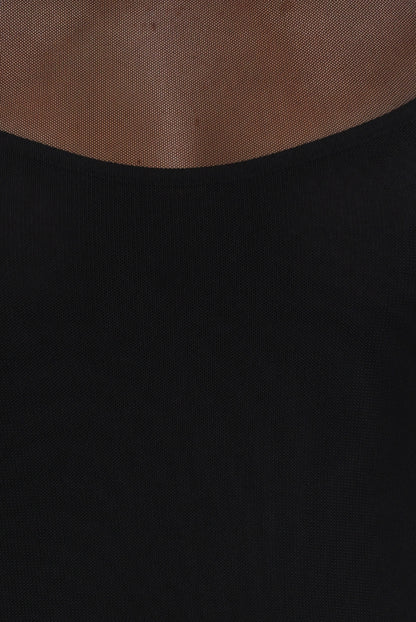 Charice Midi Dress - Black