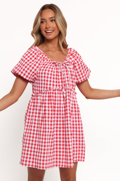 Dorothea Mini Dress - Red
