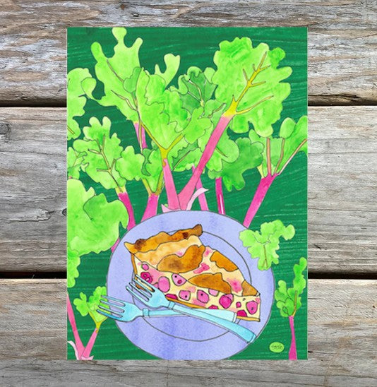 Pie Recipe Greeting Cards