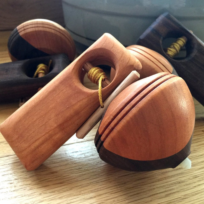 Pull String Spinning Top