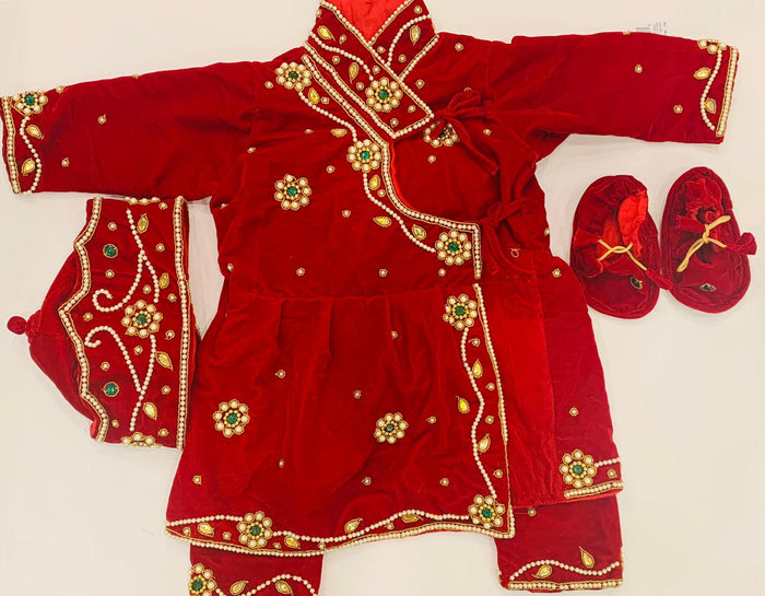 Nepali Pasni Outfit for Babies