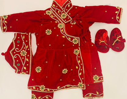 Nepali Pasni Outfit for Babies