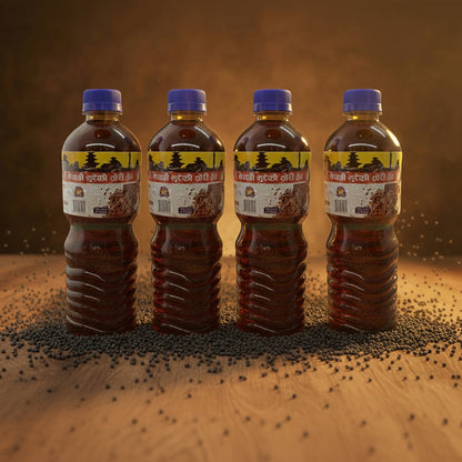 Roasted mustard oil