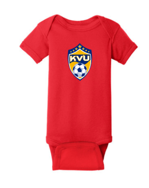 RS4400 -Rabbit Skins™ Infant Short Sleeve Baby Rib Bodysuit-KVU