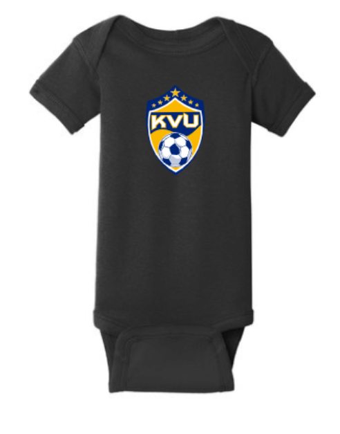 RS4400 -Rabbit Skins™ Infant Short Sleeve Baby Rib Bodysuit-KVU