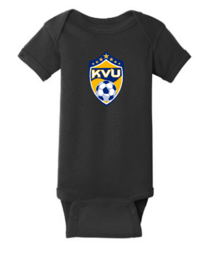 RS4400 -Rabbit Skins™ Infant Short Sleeve Baby Rib Bodysuit-KVU
