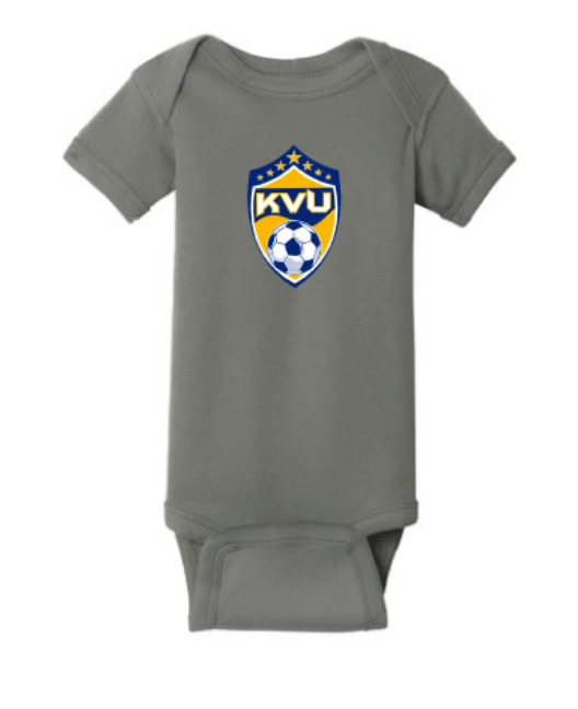 RS4400 -Rabbit Skins™ Infant Short Sleeve Baby Rib Bodysuit-KVU