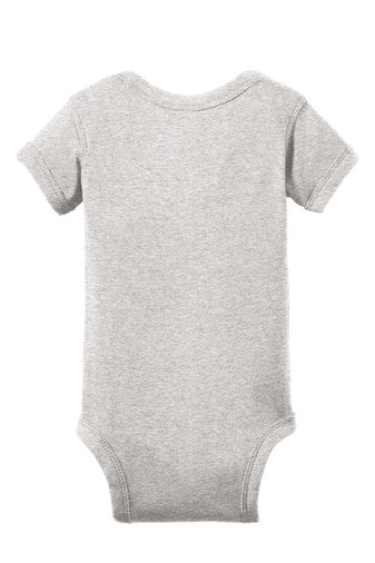 RS4400 -Rabbit Skins™ Infant Short Sleeve Baby Rib Bodysuit-KVU