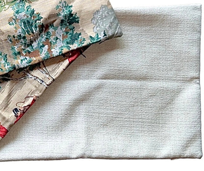 Sale: 16x24” Abstract Orange Green Velvet or Woven Solid Pillow Cover - Annabel Bleu