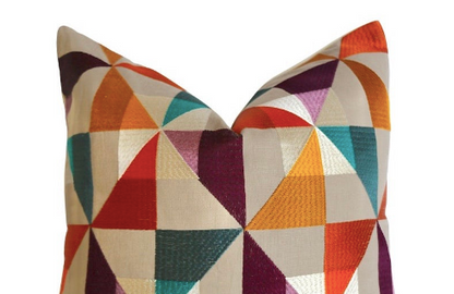 Sale: Lumbar Pillow Covers 12x21 / Osborne and Little - Annabel Bleu