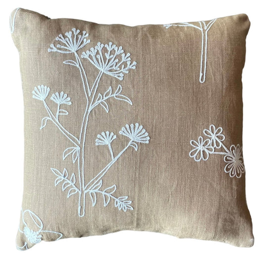 Schumacher Mini Pillow, Reversible - Annabel Bleu