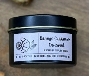 Small Candle / Orange Cardamom Croissant