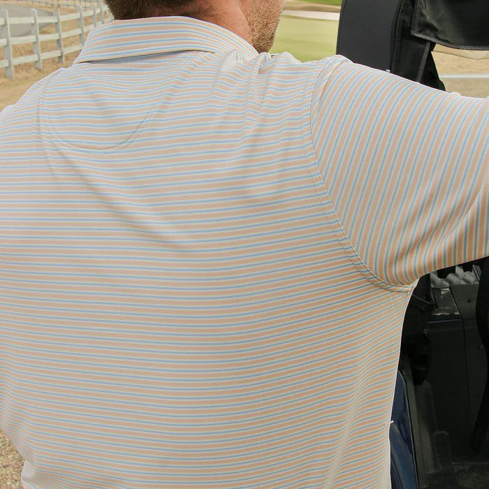 Southern Shirt Company Men's Scoreboard Stripe Polo