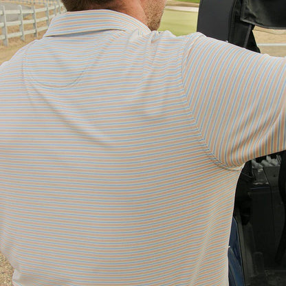 Southern Shirt Company Men's Scoreboard Stripe Polo
