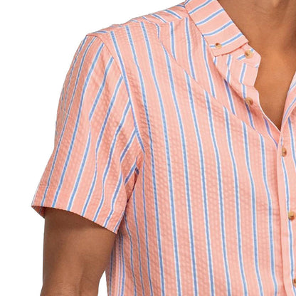 Southern Shirt Men's Boardwalk Seersucker Baja Shirt