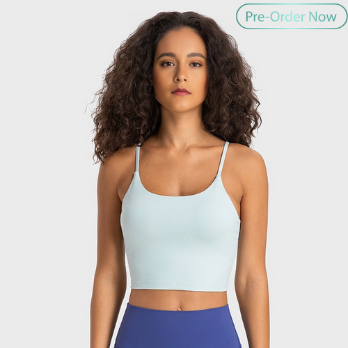 Spaghetti Strap Sports Bra for Women