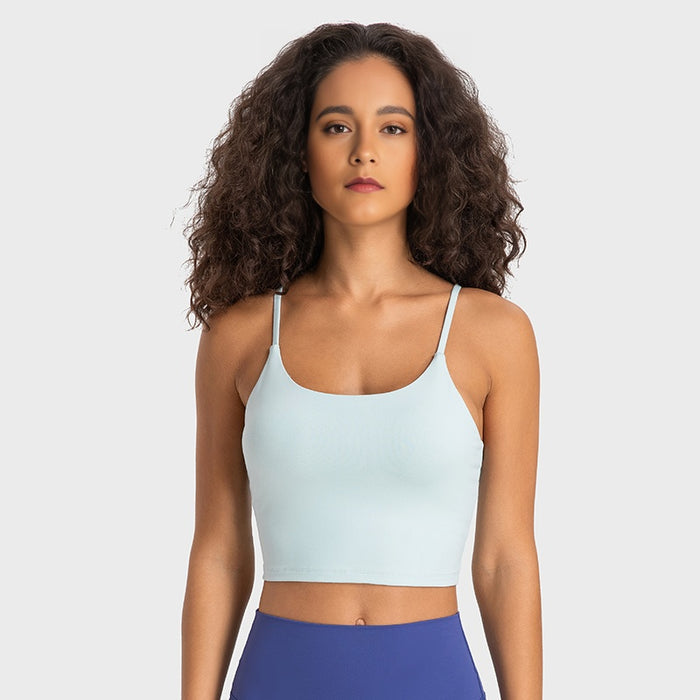 Spaghetti Strap Sports Bra for Women