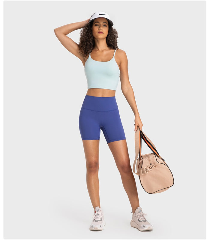 Spaghetti Strap Sports Bra for Women