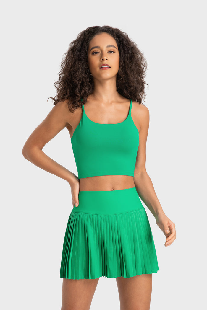 Spaghetti Strap Sports Bra for Women