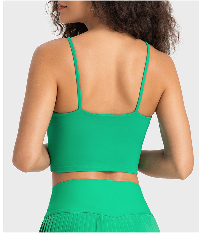 Spaghetti Strap Sports Bra for Women