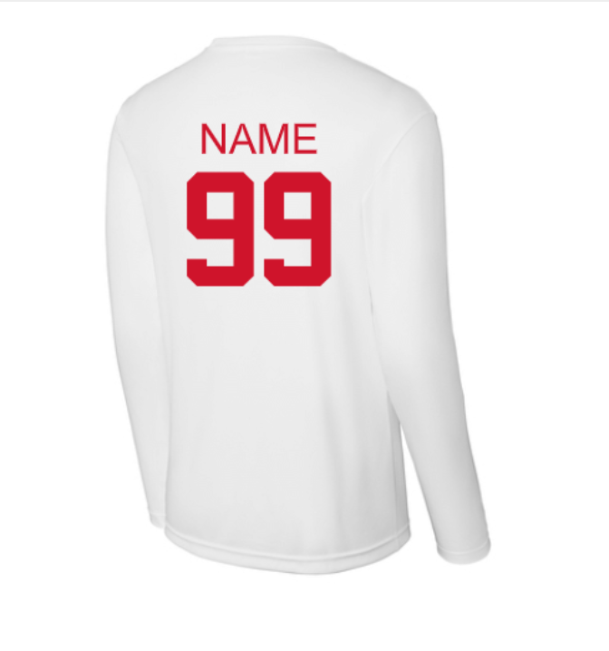 ST350LS -Sport-Tek® Long Sleeve PosiCharge® Competitor™ Tee (Drifit)- Clash
