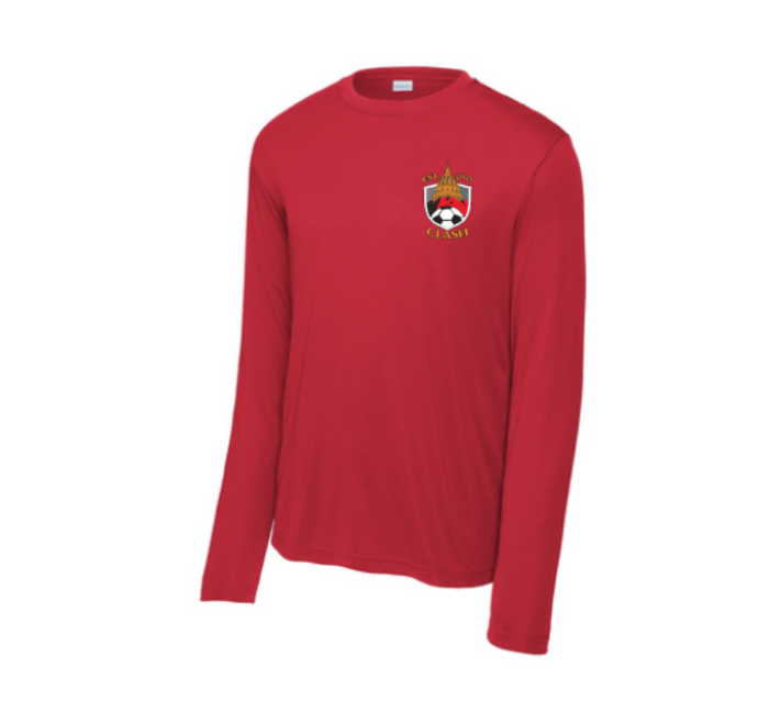 ST350LS -Sport-Tek® Long Sleeve PosiCharge® Competitor™ Tee (Drifit)- Clash