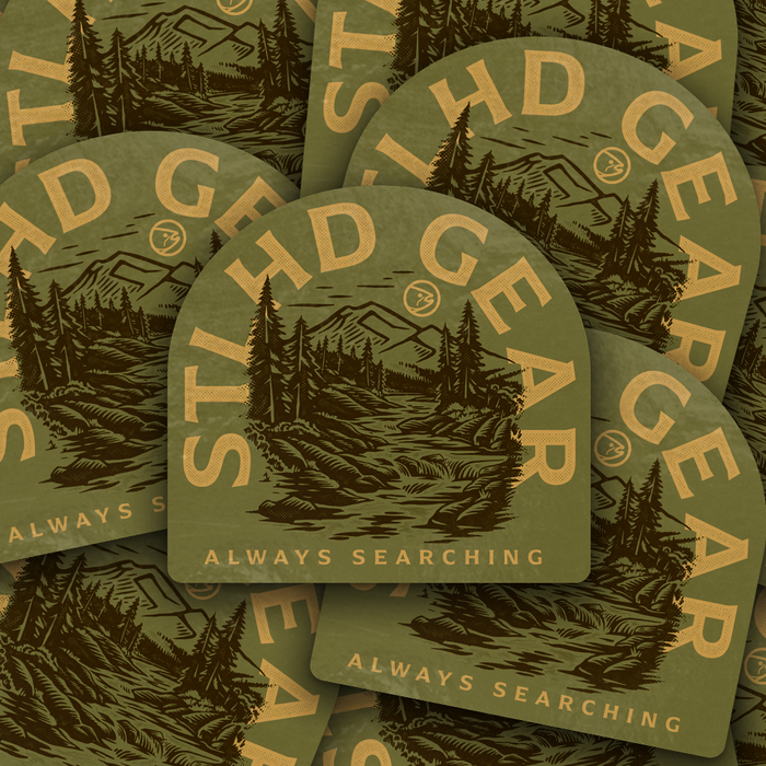STLHD Mountain View Sticker