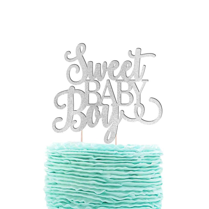 Sweet Baby Boy Cake Topper - XOXOKristen