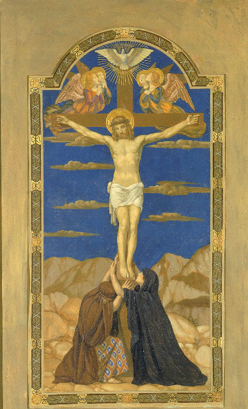 The Crucifixion - by H. Siddons Mowbray