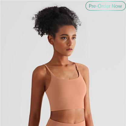 Thin Belt Four-Way Support Sports Bra for Women