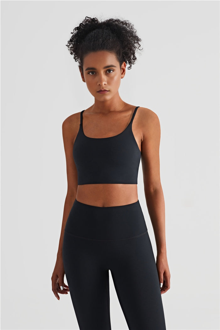 Thin Belt Four-Way Support Sports Bra for Women