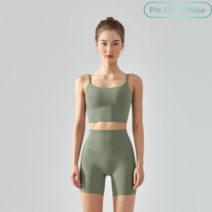 Thin Shoulder Sports Bra for Women