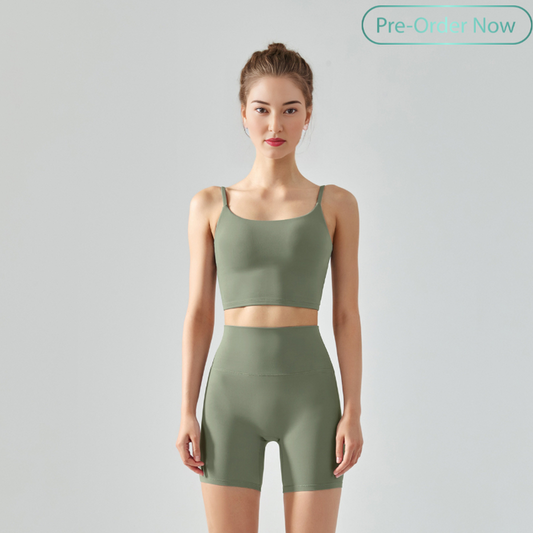 Thin Shoulder Sports Bra for Women