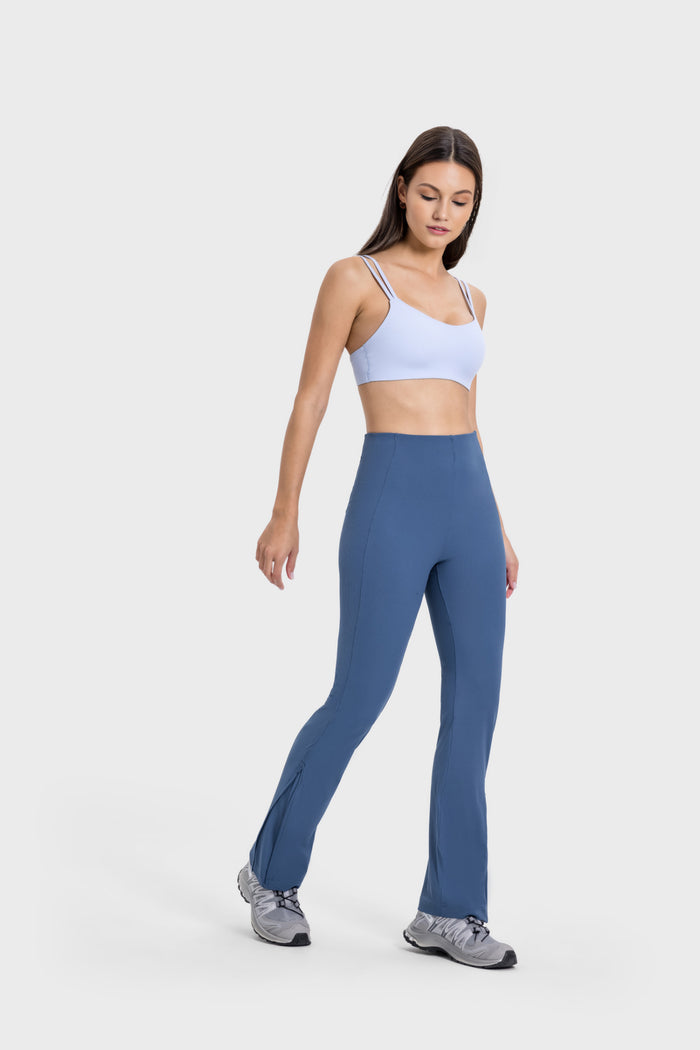 Tight Yoga Leggings with Slits for Women