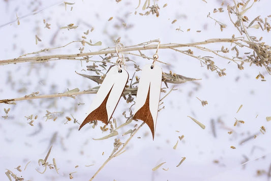 Trickster Wood Earrings