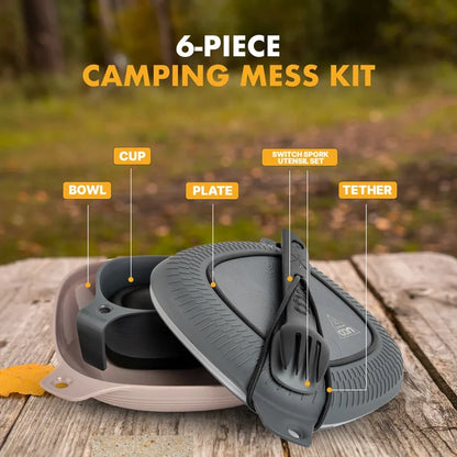 UCO (Unplug Connect Outdoors) 6 Piece Mess Kit