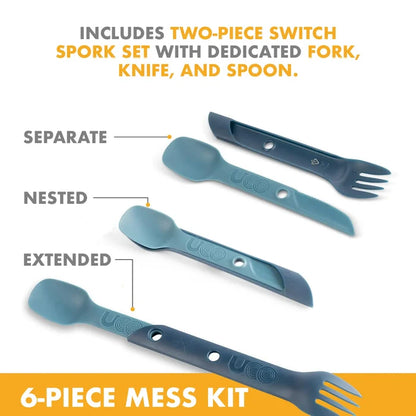 UCO (Unplug Connect Outdoors) 6 Piece Mess Kit