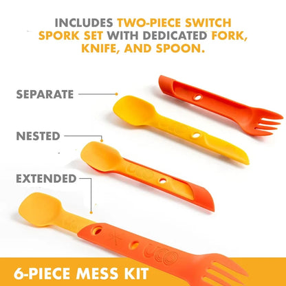 UCO (Unplug Connect Outdoors) 6 Piece Mess Kit