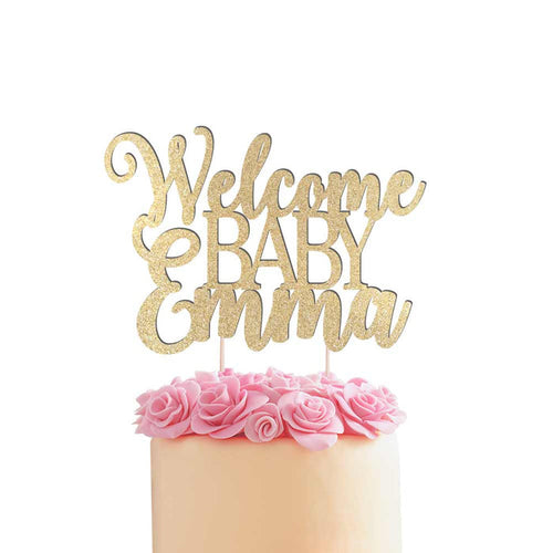 Welcome Baby Cake Topper - XOXOKristen