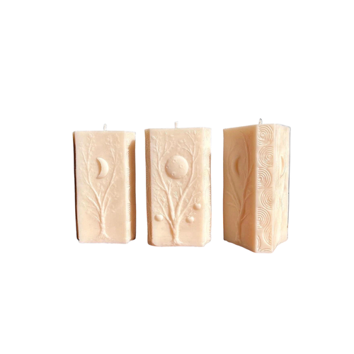 White Moon Candle