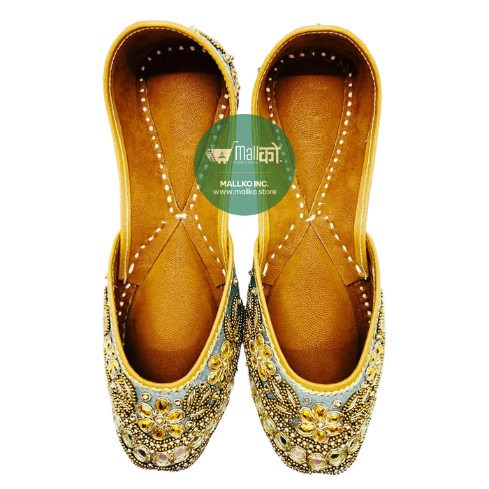 Punjabi Handmade Fabric Jutti