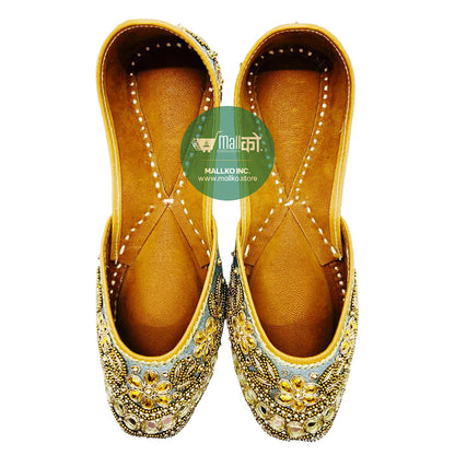 Punjabi Handmade Fabric Jutti