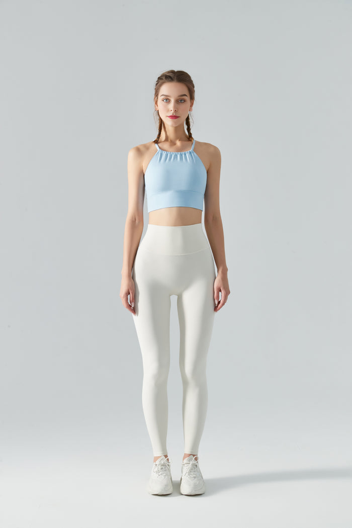Wrinkle Neck Sports Bra for Women