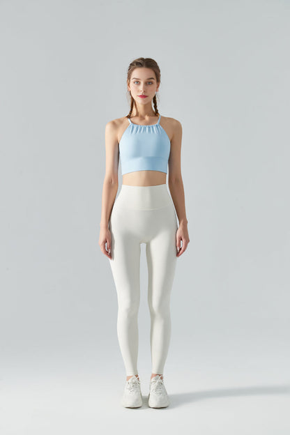 Wrinkle Neck Sports Bra for Women