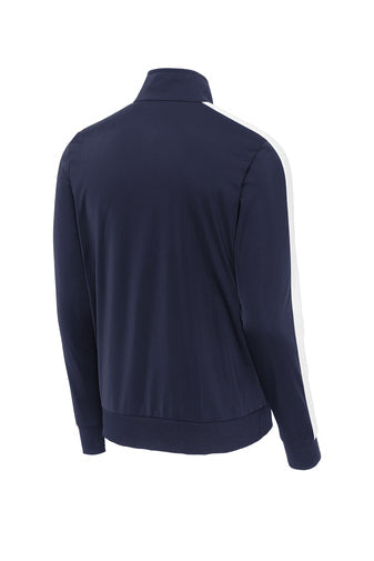YJST94-Sport-Tek ® Tricot Sleeve Stripe Track Jacket-YOUTH-GTSC