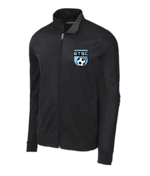 YJST94-Sport-Tek ® Tricot Sleeve Stripe Track Jacket-YOUTH-GTSC